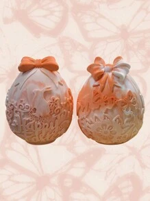 Easter Bunny, Butterfly, Egg Scented Candle Silicone Mold, Handmade DIY Egg Rabbit Soap Plaster Decoration Mold, Silicone For Plaster Casting, Suitable For Romantic Candlelight Dinner, Table Decoration, Room Decor, Gatherings, Birthdays, Weddings, Anniversaries, Mother's Day Gifts Graduation