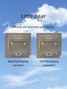 10片装迷你便携湿巾，小巧可爱独立包装，居家方便，日常清洁，旅行必备，柔软舒适，防水防油，适度滋润，无刺激 - 10個 - 查看 15