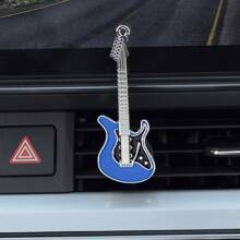 1pc/3pcs/6pcs Car Air Vent Decorations, Fashionable Creative Music Guitar Decor, Car Air Freshener Holder (Fragrance Not Included)