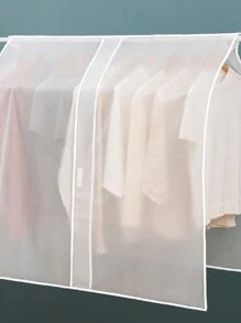 1 件装简约图案衣服防尘罩，多功能罩子多功能衣服防尘罩家用防水防油收纳袋，简易防尘落地式衣服衣架罩袋衣服保护套婚纱收纳，个性化婚礼礼物，婚礼装饰，新郎防尘罩，新娘，新娘，伴郎，伴娘