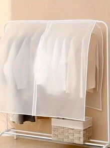 1 件装简约图案衣服防尘罩，多功能罩子多功能衣服防尘罩家用防水防油收纳袋，简易防尘落地式衣服衣架罩袋衣服保护套婚纱收纳，个性化婚礼礼物，婚礼装饰，新郎防尘罩，新娘，新娘，伴郎，伴娘