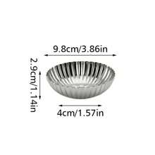 1 件优雅不锈钢冰淇淋杯、甜点杯、布丁慕斯水果沙拉杯、适用于家庭厨房餐厅酒店、厨房用品、餐具配件 - 彩色 - 查看 9