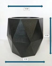 VASO DE FLOR DECORATIVO ESPANHA TRIDIMENSIONAL PLASTICO