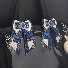 Accessori di supporto fai-da-te per fiocchi meravigliosi - accessori per badge e borse - supporto per badge versatile e originale - accessori decorativi per fiocchi stile Lolita - fermaglio per bordi - di ritorno a scuola