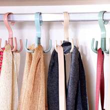 3pcs Multi-Functional Rotating 4-Hook Rack, For Hanging Clothes, Hats, Bags, Scarves, Closet Storage, Entryway Bedroom, Organizer, Home Storage, For White T-Shirt Women, Black Pants Women, Ladies Winter Clothes, Dress, Winter Clothes For Ladies, Elegant Woman Dresses, White Shirt For Ladies, Long Sleeve, White Jumpsuit For Women, Spring Dresses For Women, Spring Outfits For Women, Spring, Spring Clothes, Minimalist, Summer Tops Storage