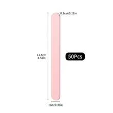 Acrylic Cakesicle Popsicle Sticks, 50 Pcs Reusable Acrylic Sticks For Ice Cream Gold Mirror Popsicle Sticks For DIY Ice Cream Making - Transparent - View 9