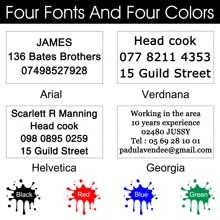 1Pc Custom Stamp,Clear And Crisp Impressions,Personalized Self-Inking Rubber Stamp,Use For Address Stamp And More