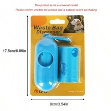 1pc Disposable Diaper Bags With Easy-Tie Tabs, Diaper Trash Bags Or Pet Waste Bags, With Cute Pattern Unscented Diaper Sacks, 15/30/90/100/180 Counts,S - Multicolor - View 11