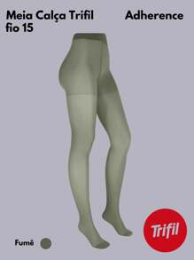 Trifil Adherence 15 Thread High-Rise Tights For Everyday Wear - Mint Green - View 1