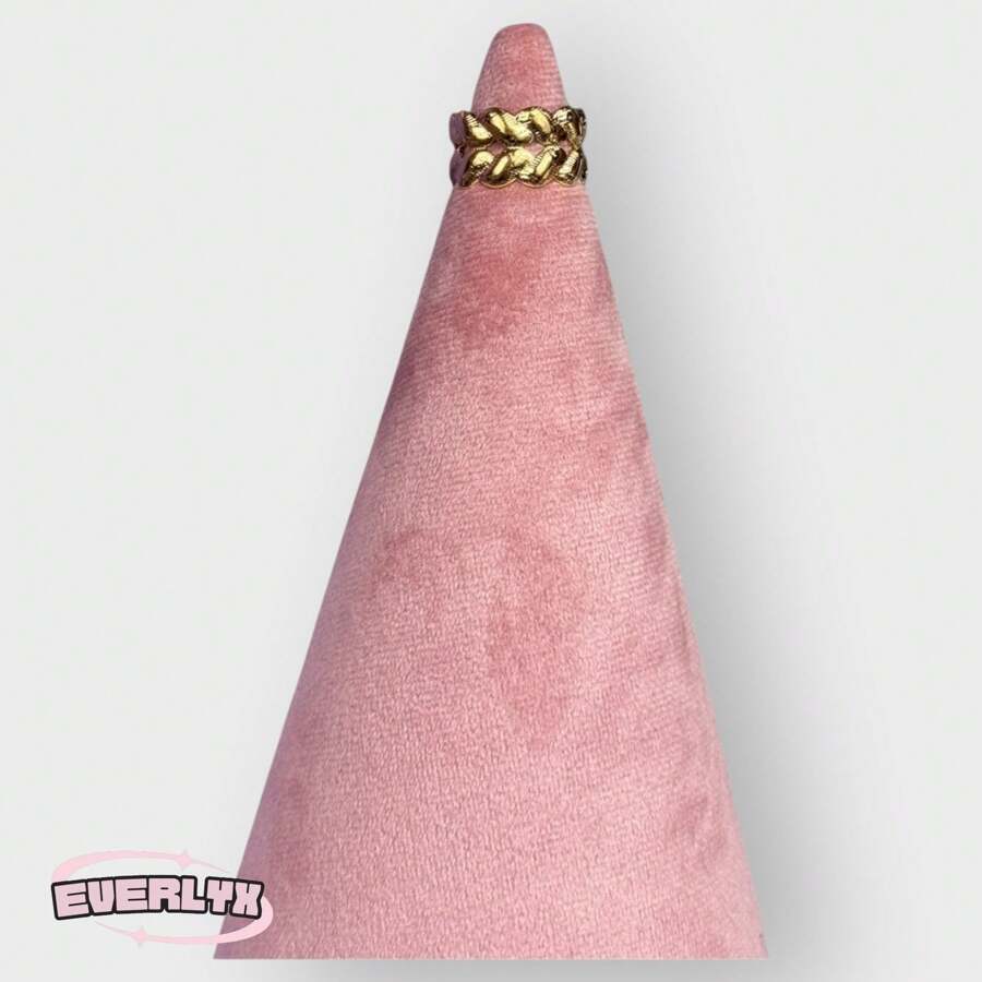 EverlyX 編織戒指 Lolilota 獨家系列 - 不銹鋼