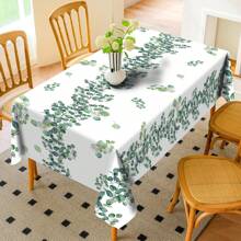 1/2 chiếc Khăn trải bàn hình chữ nhật màu xanh lá cây xô thơm, Khăn trải bàn bằng polyester khuynh diệp cho mùa xuân, Lễ rửa tội cho em bé, Sinh nhật, Trang trí đám cưới, Đồ dùng cho bữa tiệc - màu xanh lá - Xem 7