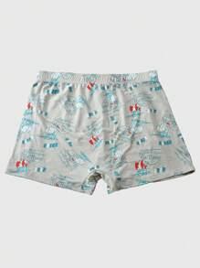 3 条装 男士平角内裤 休闲 休闲 简约 Aro 短裤