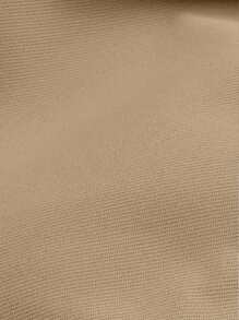 1pc Tween Boy Casual Summer Outdoor Sports Pocket Style Fashion Simple Cargo Shorts, Suitable For Spring/Autumn