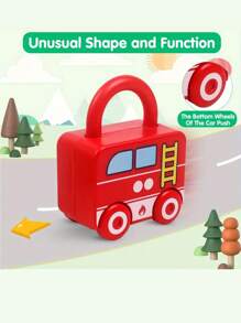 Inspiring Imagination: Early Learning Train Lock - Creative Key Matching Game (3-6 Years Old) Children's Educational Toy Set - Colorful Keys And Lock Puzzles, Train Track Toys - Enhance Positive Thinking And Hands-On Abilities - Perfect Birthday Or Holiday Gift For Parents And Kids