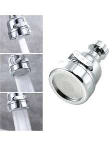1 pezzo Accessorio regolabile a 3 modalità per rubinetto da cucina, filtro e adattatore per rubinetto del bagno, purificatore d'acqua