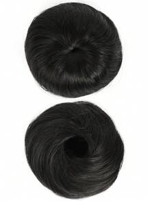 1 件装 4 英寸合成发髻 束带发髻 假发 灵活可调节 棕色黑色金色发髻 马尾辫 女式 - 彩色 - 查看 20