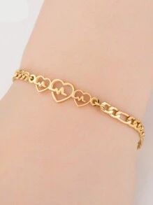 男女通用钛钢脚链，高端情侣首饰