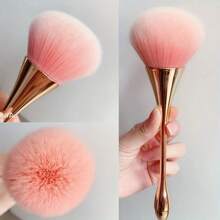 1pc Powder Brush, Fluffy Soft Bristles Won't Irritate The Face, Blush Brush, Eyeshadow Brush, Face Powder Makeup Brush