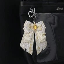 Accessori di supporto fai-da-te per fiocchi meravigliosi - accessori per badge e borse - supporto per badge versatile e originale - accessori decorativi per fiocchi stile Lolita - fermaglio per bordi - di ritorno a scuola