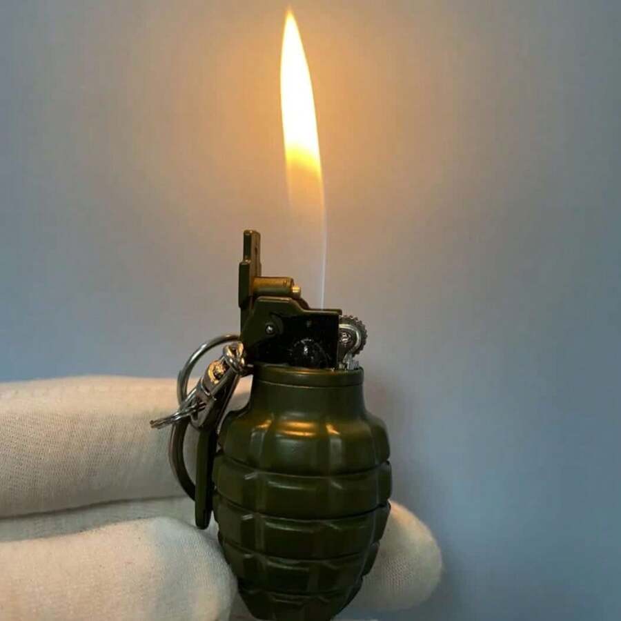 Encendedor Llavero en forma de granada Kampak Recargable - PIÑA - Ver 1