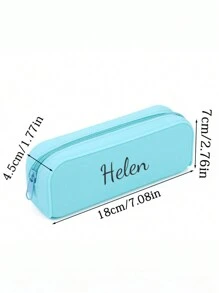 Anpassbares Silikon-Federmäppchen mit großer Kapazität, perfekt für Schul- und Büromaterial, Stiftaufbewahrungstasche, Stiftetasche, ein Silikon-Stiftebeutel, Rückkehr zur Schule, Schulmaterial, Geschenke für, Rückkehr zur Schule, Schulmaterial