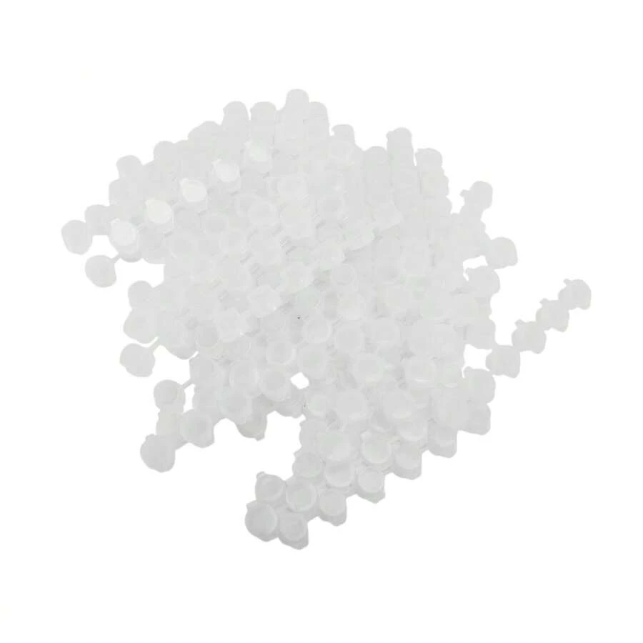 240Pieces Empty Paint Pot, 40 Strips Acrylic Mini Container Storage With Lids For Arts And Crafts 3Ml - Multicolor - View 1