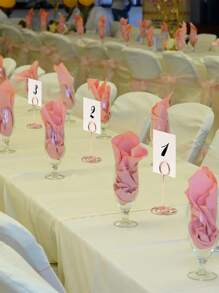 Set de 10 piezas de soportes de tarjetas de escritorio, soportes de visualización, soportes de tarjetas y fotos para la configuración de la mesa, soportes de números de escritorio, soportes de notas de alambre, soportes de números de mesa, soportes de tarjetas de visita, para bodas, aniversarios, fiestas de cumpleaños, centros de mesa, soportes de tarjetas de mesa para fiestas de cumpleaños