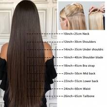 120G 8Pcs/Sets Clip In Hair Extensions Human Hair 10 To 28 Inch Brazilian Remy Straight Hair Natural Black For Women - Natural Black - View 11