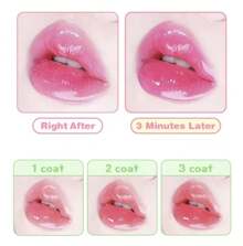 Colorgram Fruity Glass Tint 2.8g,Korean Long Lasting & Waterproof Lip Stain, Glossy Dewy Lip Gloss With Apricot Coral Shade,Buildable, Blendable, Moisturizing - dou+04 Adorable Berry - 查看 5