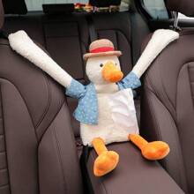 2 Pieces/Set Of Duck Car Tissue Storage, Cute Duck Butt Tissue Dispenser, Duck Belly Hanging Car Tissue Box, Car Tissue Holder, Car Creative Tissue Box, Car Accessories, Car Decoration. - 2個/套 - 查看 3