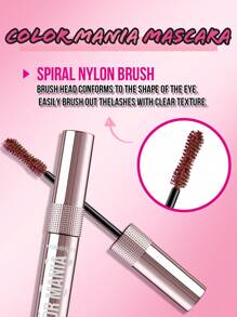 Misslyn Charming Eyeliner & Mascara Set,2 Pcs,BOSS BABE! Boom Black Boom Eyeliner, Waterproof Liquid Ink Eyeliner, Ultra-Pigmented & Waterproof, Creates Bold & Defined Lines, Available In 4 Intense Colors: Brown And Black And Red And Blue - #102+#3 - 查看 4