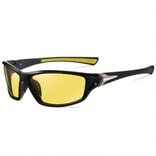 Gafas deportivas polarizadas para hombres, adecuadas para actividades al aire libre como ciclismo, Primavera/Verano/Otoño/Invierno