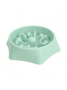 New Pet Cat High Foot Bowls, Protect Neck Vertebra, Spill-Proof Plastic Slanted Cat/Dog Food Feeder Dishes