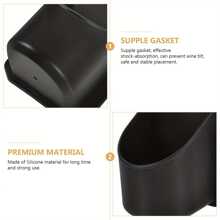 酒杯架船用杯架船用玻璃杯船用配件厨房用品高脚杯架吸盘啤酒独立红酒杯架 - 1pc 黑色酒杯架 - 查看 4