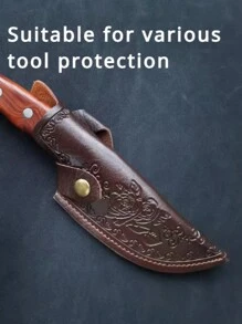 优质 PU 刀袋、刀盒、刀架、腰挂，简单有效，保护您的刀具并防止割伤（刀套、刀不含）
