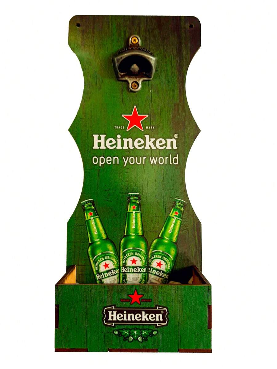 Wall Mounted Bottle Opener For Barbecue Corner - màu xanh lá - Xem 1
