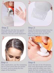 Schwarzkopf 施华蔻 Freshlight 染发剂 自然黑，温和染发，补充营养，深层滋养，增强光泽，丝蛋白精华，多种氨基酸，乳霜配方，减少颜色偏差，使用方便，效果持久，增强光泽，抚平毛鳞片，修复损伤，染发爱好者，头发受损人士，想要闪亮头发的人，家庭染发，日常护发程序 - 自然黑 - 查看 5