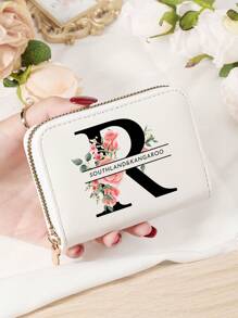 Burgundrote Tasche Charlie Rotwein Roter Umschlag Modische und hochwertige Kartenetui Tasche Leicht zu tragen Münztasche mit mehreren Fächern Reißverschluss Multi-Slot Einfache Kreditkartenfächer Multifunktions Damenbrieftasche Kartentasche Mini Geldbörse Geldbeutel Kartenetui