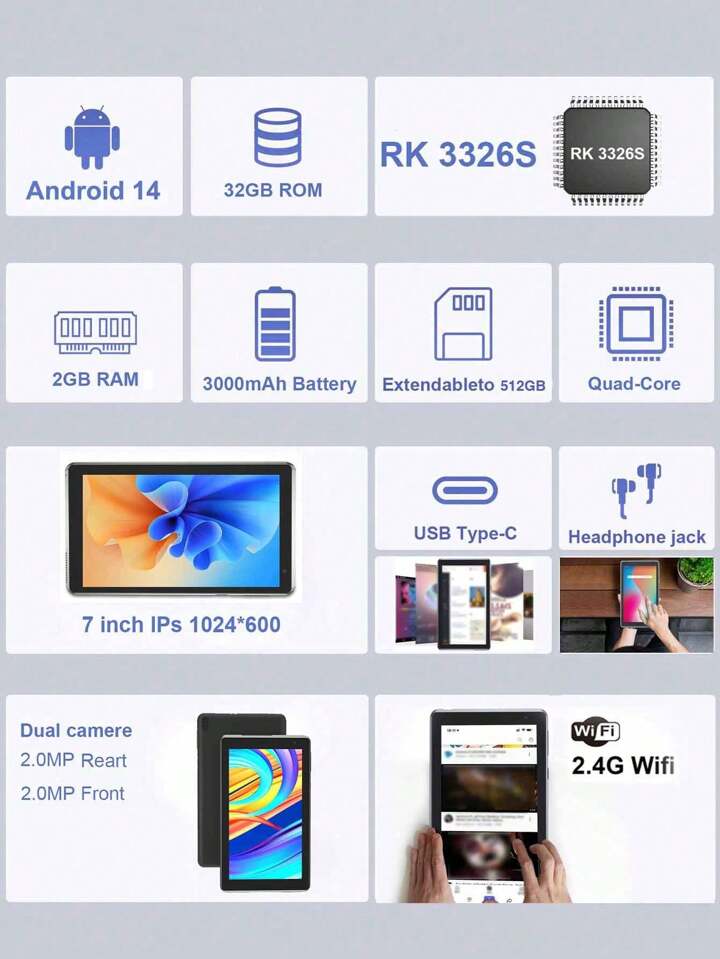 Amazon.co.jp: 2023最新の2 in 1タブレット10インチ、6 GB RAM+