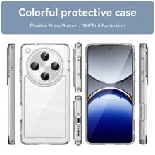 New Luxury Mobile Phone Cases For OPPO Find X8 Pro, Reno12, FS A80, A60, A40M, A40, Reno11 Pro, A3 Pro, A3X, A2, A79, A78, A58, 15 Pro, 14T Pro, 14, 14, 13T, 13, 12T Pro, 12S Ultra, 12S, 12X, 12 Pro, 12 Lite, And Redmi Note 14 Pro, 13 Pro+, A3, A2+, A2, A1+, A1, 14C, 13C, 12C, 12, And Poco C75, C65, C51, C50, C31, F6 Pro, F5, F4, F3 - Clear - View 2