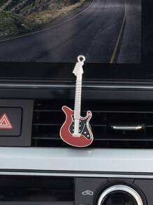 1pc/3pcs/6pcs Car Air Vent Decorations, Fashionable Creative Music Guitar Decor, Car Air Freshener Holder (Fragrance Not Included)