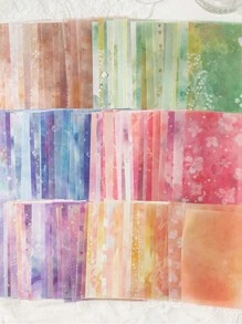 CANDY POETRY 20 张/包渐变色剪贴簿纸、DIY 装饰背景、节日礼物、手工拼贴材料、个性化剪贴簿规划、创意学校用品、学校用品、返校