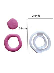 Simple Geometry Polymer Clay Cutter For Earring Making Soft Pottery Earrings Women DIY Studs Jewelry Pendants Clay Tools - Clay Cutters - View 18
