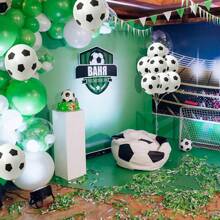 12/20/25pcs/Set Football Themed Latex Balloons, 12 Inch, Birthday Party, Match Victory Celebration Decorations