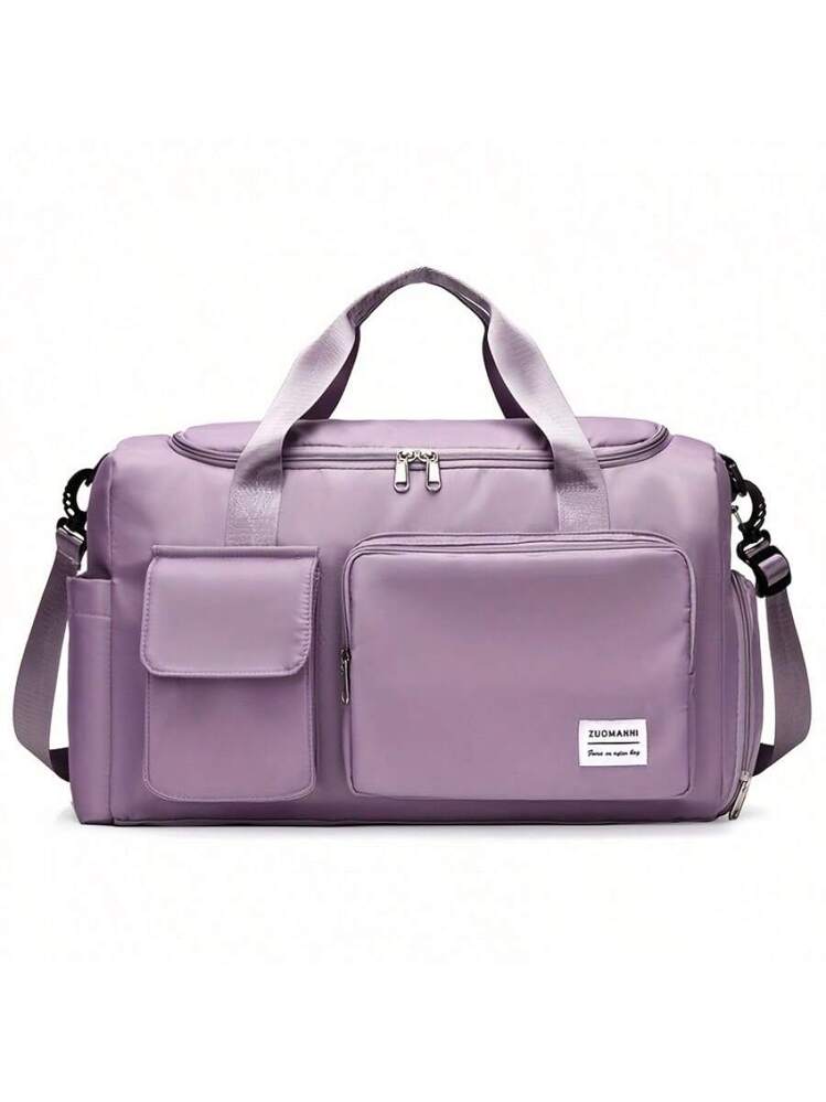 ZUOMANNI Nylon Travel Bag - Large Capacity, Adjustable Shoulder