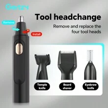 Electric Nose Hair Trimmer 4-In-1 Sideburns Razor Cross Border For Multi-Functional Set Shaving Shaver - Multicolor - View 4