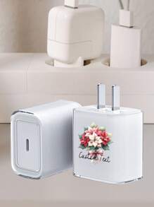 Personalized Charger Head Protect Case Reusable Silicone Material Custom Name Gift For Friend Unique