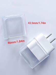 Personalized Charger Head Protect Case Reusable Silicone Material Custom Name Gift For Friend Unique