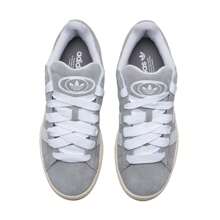 Adidas Originals CAMPUS 00s Lightweight Skateboard Shoes, Unisex Athletic Casual Street Walking Sneakers JQ4109 - Gray/white/jade White - View 4