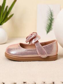 1 Pair Beautiful Butterfly Floral Flat Shoes For Girls, Spring/Summer